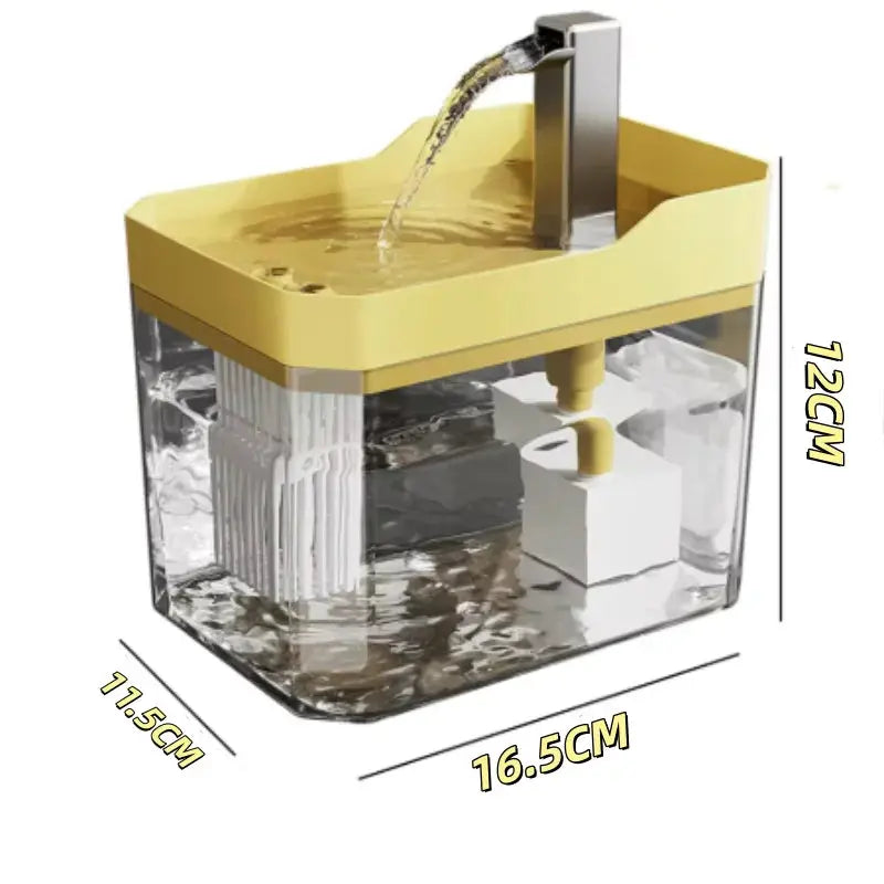 Pawizo: Drinking Fountain for Cats | USB Cat Water Fountain