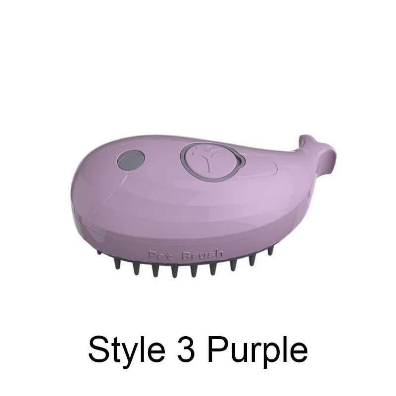 3-in-1 Steam Pet Grooming Brush