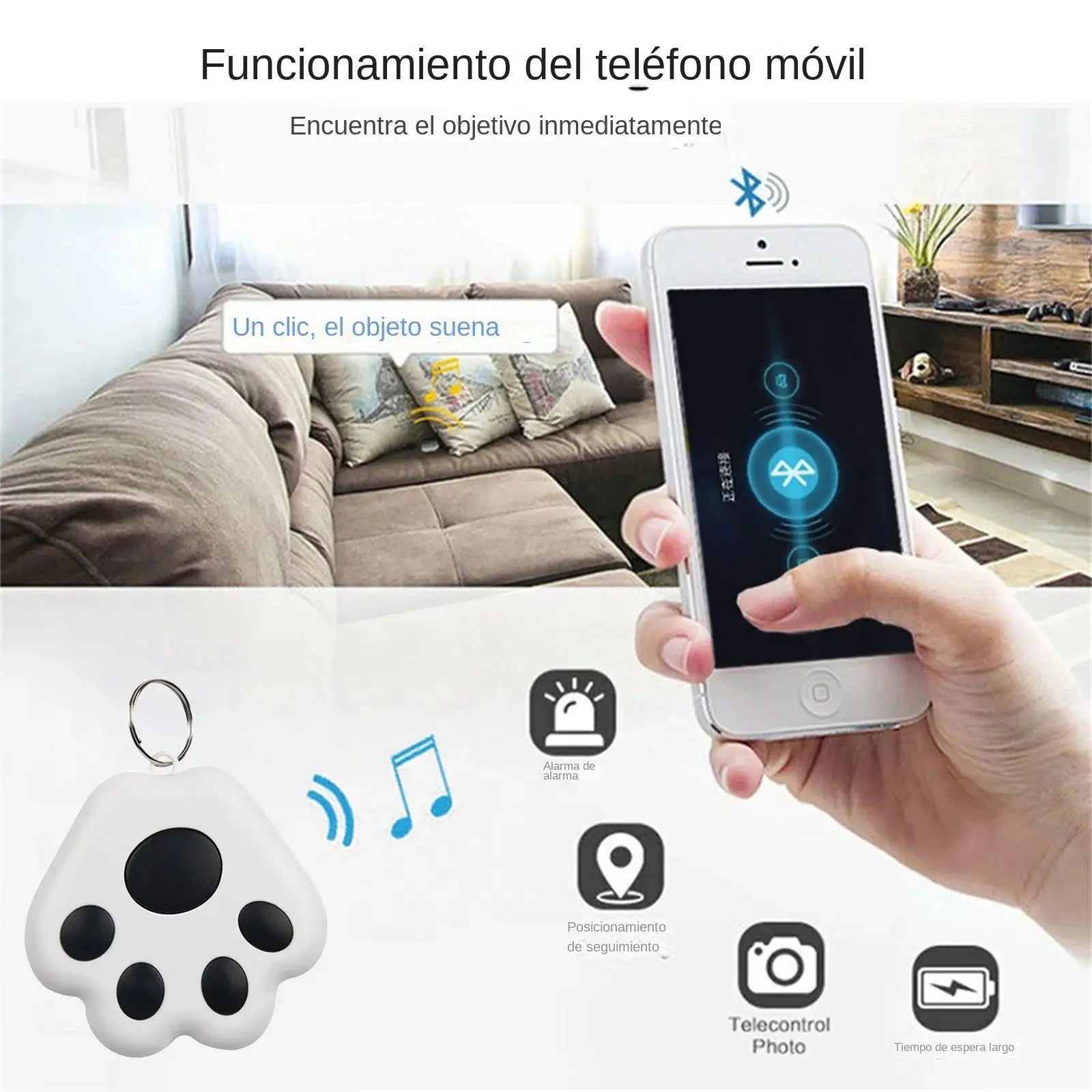 Pawizo: Mini Pet Tracker | Bluetooth Anti-Lost Device
