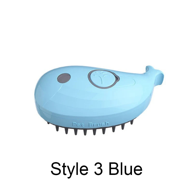 3-in-1 Steam Pet Grooming Brush