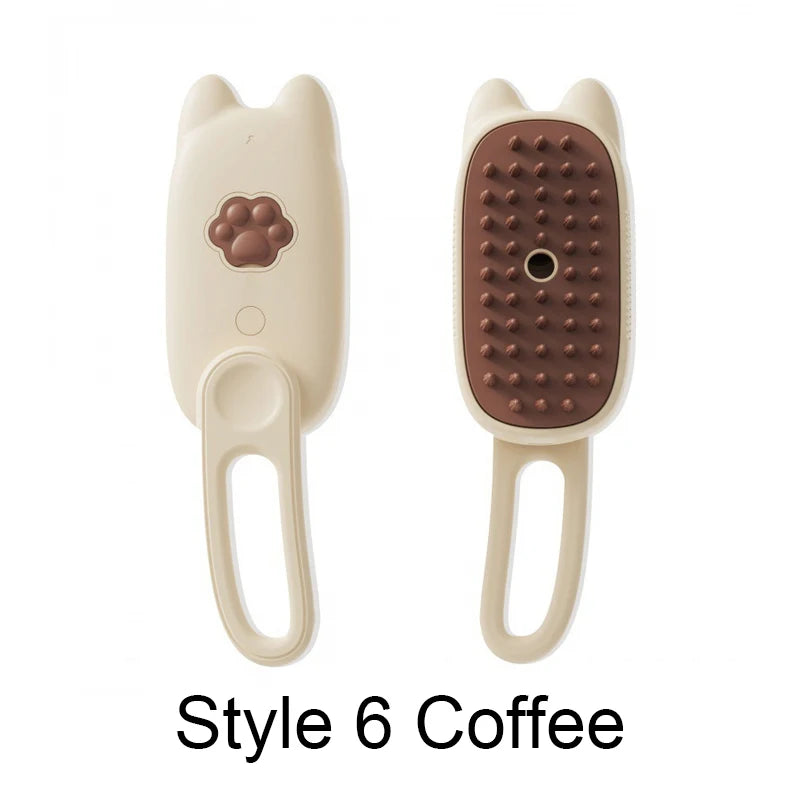 3-in-1 Steam Pet Grooming Brush