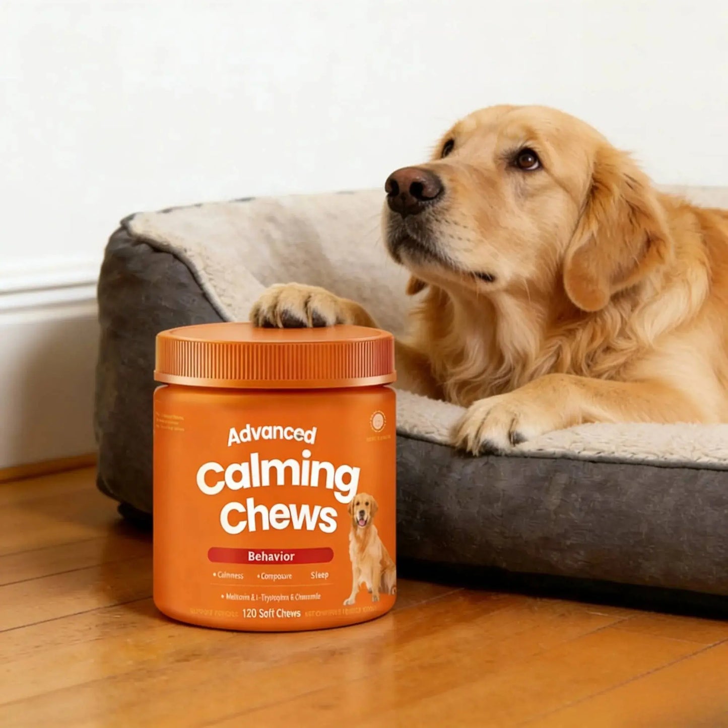 120PCS Dog Calming Chews Pawizo