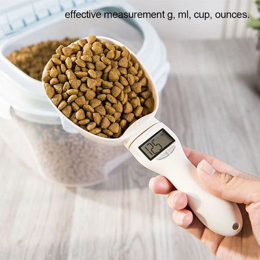 Pet Food Measuring Cup Digital Spoon