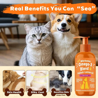 Omega-3 fish oil for pet Pawizo