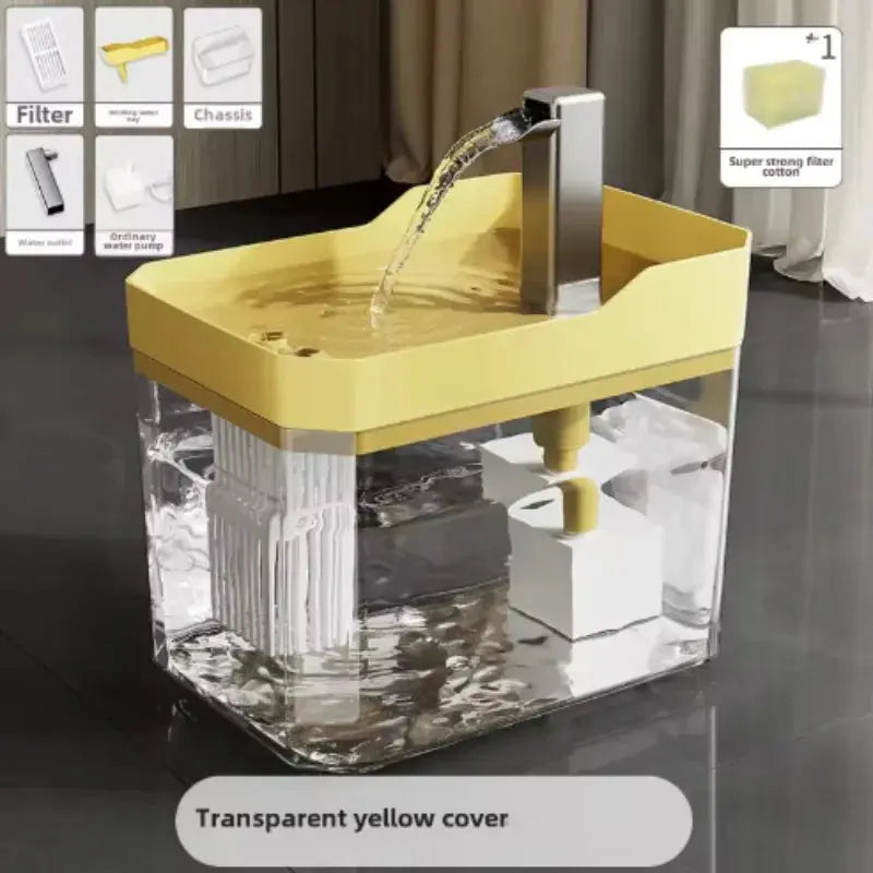 Pawizo: Drinking Fountain for Cats | USB Cat Water Fountain