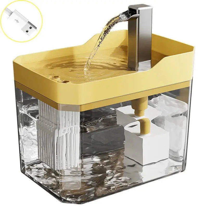 Pawizo: Drinking Fountain for Cats | USB Cat Water Fountain