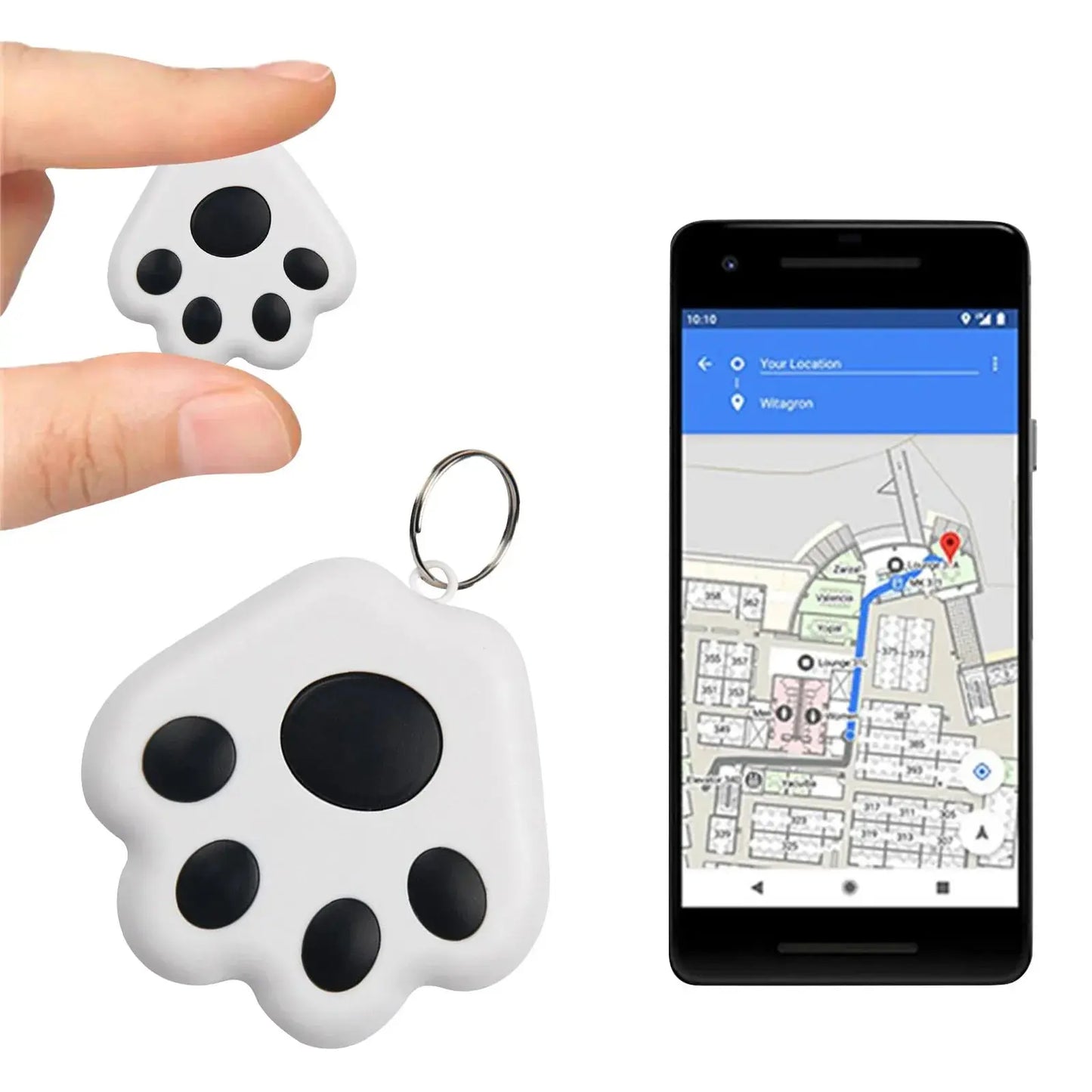 Pawizo: Mini Pet Tracker | Bluetooth Anti-Lost Device