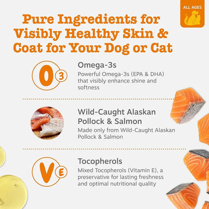 Omega-3 fish oil for pet Pawizo