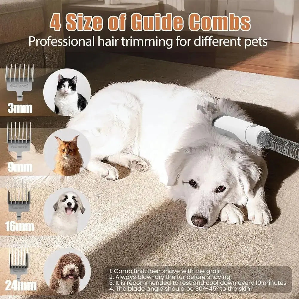 Pawizo: Pet Vacuum Grooming Kit