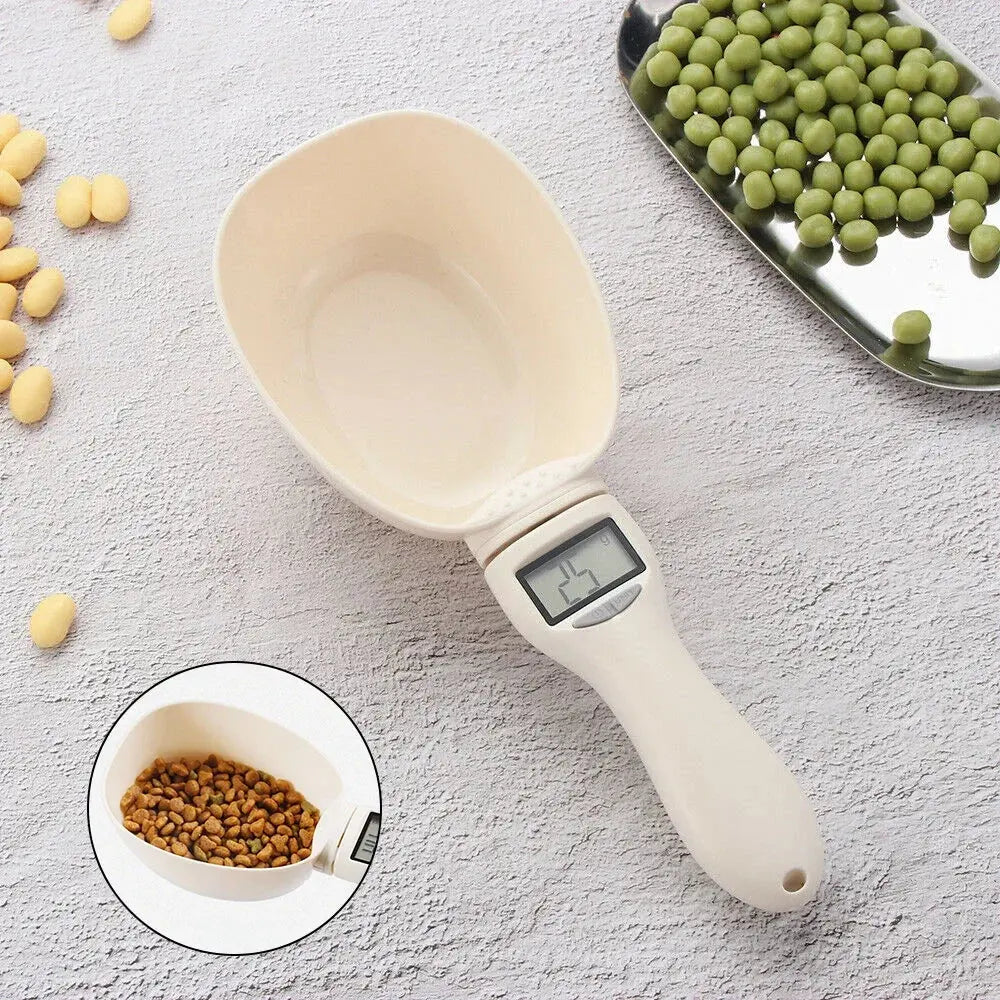 Pawizo: Pet Food Measuring Spoon | Pet Food Measuring Cup - White 