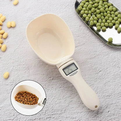 Pawizo: Pet Food Measuring Spoon | Pet Food Measuring Cup - White 